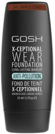 Gosh X-Ceptional Wear Foundation Long Lasting Makeup 24 Cappuccino 35 ml