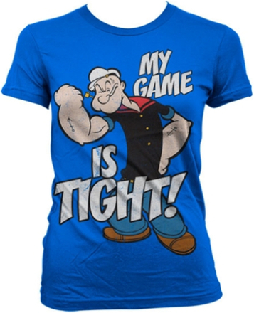 Popeye - Game Is Tight Girly T-Shirt, T-Shirt