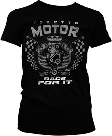 Toretto Motor - Race For It Girly Tee, T-Shirt