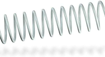 Bindande spiraler Fellowes 100 antal Metall Vit Ø 16 mm