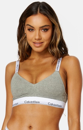 Calvin Klein Light Lined Bralette Grey XS
