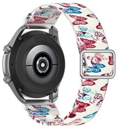 Mønster Trykt Justerbar Nylon Smart Ur Udskiftningsrem Urrem 22mm til Samsung Galaxy Ur 46mm / Watch