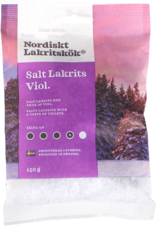 Nordisk Lakritskök Orvokkilakritsit Suolainen