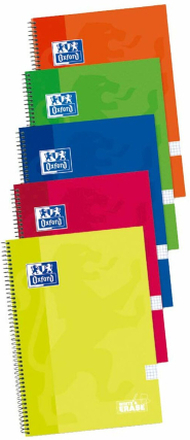Anteckningsbok Oxford Write&Erase Multicolour Din A4 80 Blad