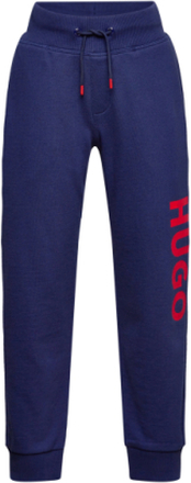 Jogging Bottoms Bottoms Sweatpants Blue Hugo Kids