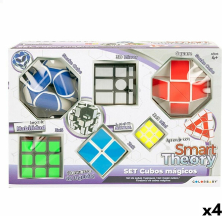 Rubiks kub Colorbaby Smart Theory 6 Delar