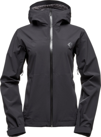 Black Diamond Women's StormLine Stretch Rain Shell Jacket Black Skalljakker XS