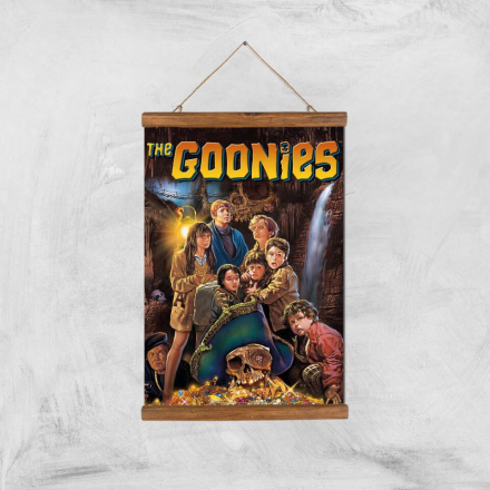 The Goonies Classic Cover Giclee Art Print - A3 - Wooden Hanger