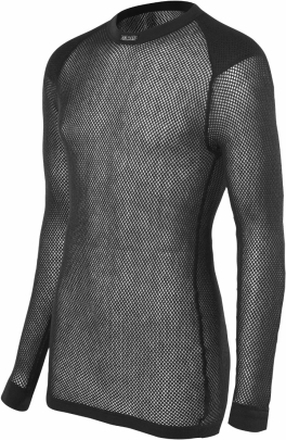 Brynje Unisex Super Thermo Shirt with Shoulder Inlay BLACK Underställströjor XXL