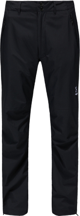 Haglöfs Haglöfs Women's Astral Gore-Tex Pant True Black Short Skallbukser XL