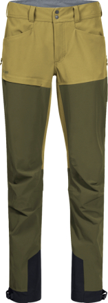 Bergans Women's Bekkely Hybrid Pant Olive Green/Dark Olive Green Friluftsbyxor L