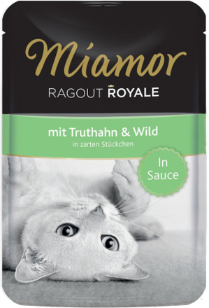 Miamor Ragout Royale in Sosse 22 x 100 g - Huhn & Lachs