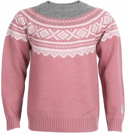 Marius Kids Kids' Wool Sweater Roundknitted Mesa Rose Langermede trøyer 10-11 år