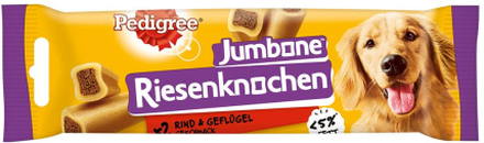 Mixpaket Pedigree Riesenknochen Hundesnacks - Sparpaket 12 x 180 g Medium: 6 x Rind + 6 x Huhn (12 x 2 Stück)