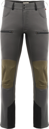 Aclima WoolShell Pant Man Gray Pinstripe / Tarmac Friluftsbukser XL