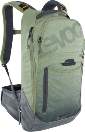 EVOC Trail Pro 10 light olive-carbon grey Träningsryggsäckar S/M