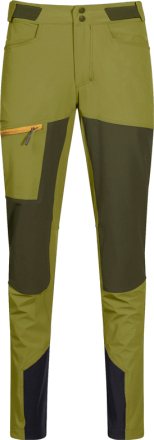 Bergans Women's Cecilie Mountain Softshell Pants Trail Green/Dark Olive Green Friluftsbyxor L