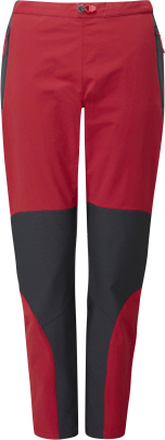 Rab Women's Torque Pants Crimson Friluftsbukser 12