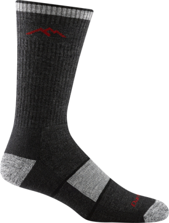 Darn Tough Men's Hiker Boot Sock Full Cushion Black Friluftssokker XXL