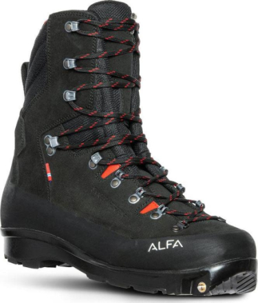 Alfa Alfa Men's Skaget Perform BLACK Turskistøvler 47