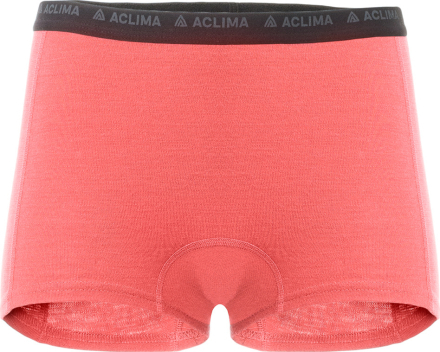 Aclima Women's WarmWool Hipster Spiced Coral Underkläder L