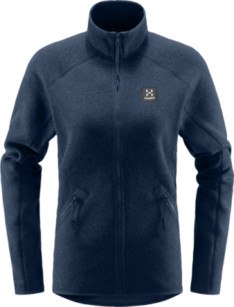 Haglöfs Women's Risberg Jacket Tarn Blue Solid Mellanlager tröjor S