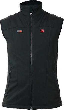 Avignon Men's Heating Vest Softshell Powerbank Basic Black Jaktvester XL