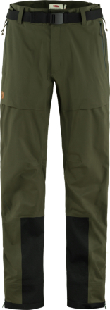Fjällräven Men's Keb Eco-Shell Trousers Deep Forest Friluftsbukser XL