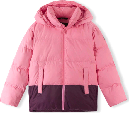 Reima Kids' Down Jacket Teisko Sunset Pink Varmefôrede jakker 128 cm