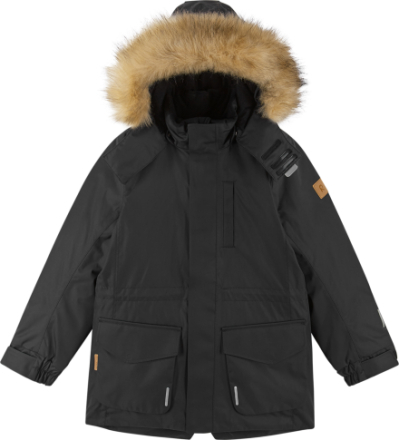 Reima Kids' Reimatec Winter Jacket Naapuri Black 9990 Ovadderade vardagsjackor 140 cm