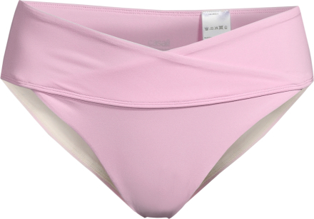Casall Women's High Waist Wrap Bikini Brief Clear Pink Badetøy 44