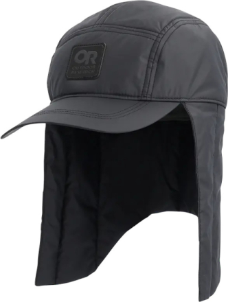 Outdoor Research Men's Coldfront Insulated Cap Black Luer L/XL