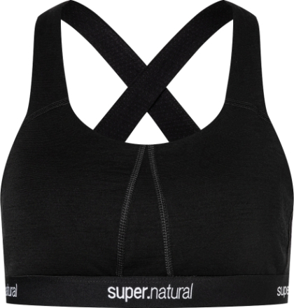 super.natural Women's Feel Good Bra Jet Black Underkläder L