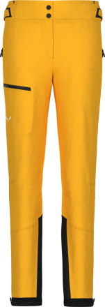Salewa Women's Ortles 3L Powertex Pant Yellow Gold Skalbyxor XL