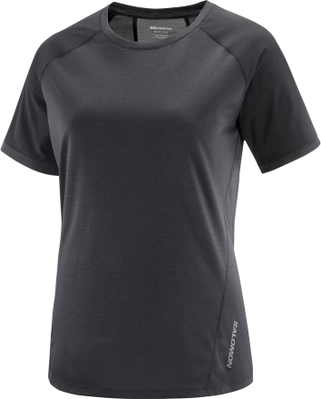 Salomon Women's Outline Tee DEEP BLACK T-shirts XL