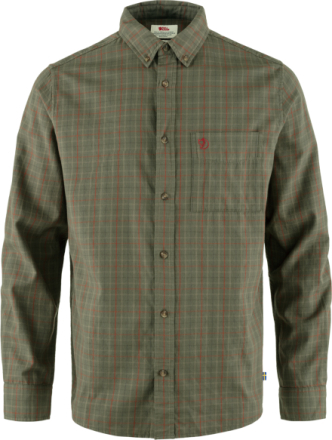 Fjällräven Men's Sörmland Lite Flannel Shirt Laurel Green-Light Olive Langermede skjorter M