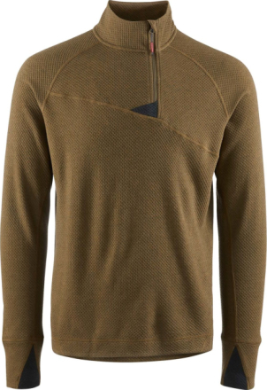 Klättermusen Men's Huge Half Zip Sweater Olive Mellanlager tröjor M