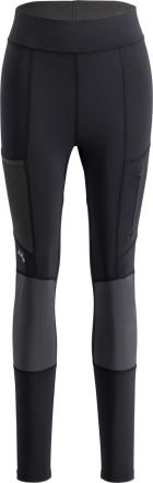 Lundhags Lundhags Women's Tived Tights Black/Charcoal Friluftsbyxor L