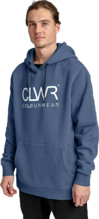 ColourWear Men's Core Hood Blue Långärmade vardagströjor L