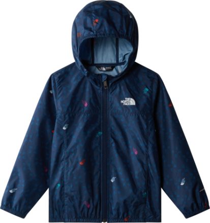The North Face The North Face Kid Never Stop Hooded Windwall Jacket Summit Navy TNF Shadow Ufôrede jakker 3