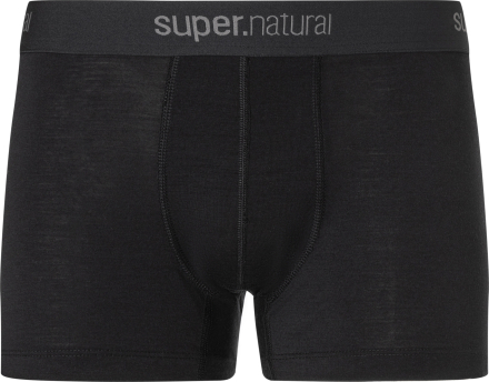 super.natural Men's Tundra175 Boxer Jet Black Underkläder XXL