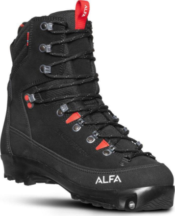 Alfa Alfa Women's Skaget Perform BLACK Turskistøvler 39
