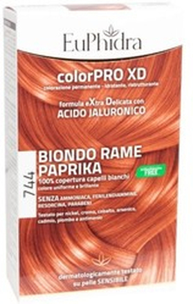 Euphidra Colorpro Xd 744 Tonalità Biondo Rame Paprika