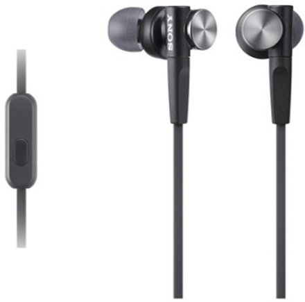 Sony Mdr-xb50ap In-ear Hovedtelefoner Med Mikrofon Sort
