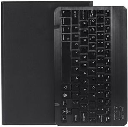 Aftageligt 2 i 1 ABS Bluetooth-tastatur Læder-tabletcover [med baggrundsbelysning] til iPad 10.2 (20