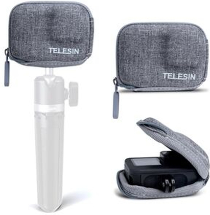 TELESIN GP-CPB-902 Bærbar kameraopbevaringspose med lynlås til GoPro Hero 9