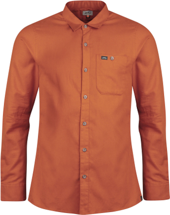 Lundhags Lundhags Men's Ekren Solid Long Sleeve Shirt Amber Langermede skjorter S