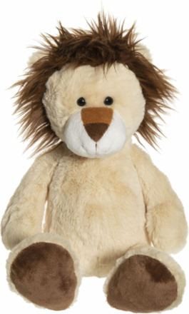 Teddy Wild Lion Toys Soft Toys Stuffed Animals Beige Teddykompaniet*Betinget Tilbud