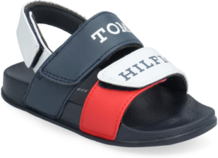Velcro Sandal Shoes Summer Shoes Sandals Multi/patterned Tommy Hilfiger