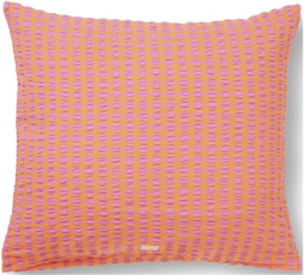 Bæk&Bølge Pudebetræk 63X60 Cm Pink/Orange Dk Home Textiles Bedtextiles Pillow Cases Pink Juna